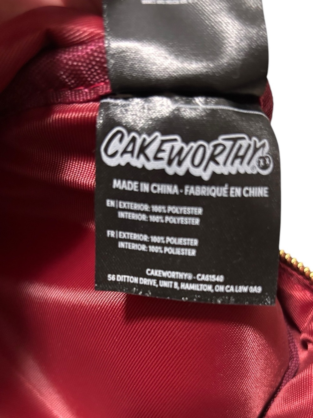 Cakeworthy Harry Potter Gryffindor belt bag - Picture 6 of 6